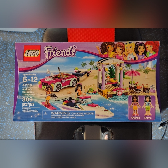 Speedboat Toys Lego Friends Andrea's Speedboat Lego Andrea&